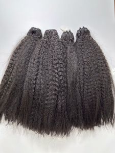 Fabricant vietnamien de cheveux synthétiques crépus droits de haute qualité OEM professionnel de nombreuses textures de trame de cheveux chinois génie - Product Image 6