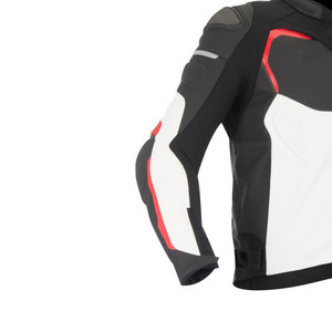 Chaquetas de Cuero para Motociclistas con Logotipo Personalizado Profesional 2025, Transpirables, de Lona Ecológica, Servicio OEM, Precio Bajo, para Hombre - Product Image 4