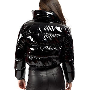 Top Quality Women's Puffer <b>Jacket</b> Shinny Casual Wear in <b>Plus</b> <b>Size</b> Custom Made genuine Puffer <b>Jacket</b> Wholesale Price - Product Image 5