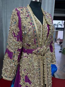 Vestidos Kaftan de Talla Grande para Mujer, Trajes de Fiesta Africanos, Vestidos de Noche, Dashiki, Ankara, Abayas Musulmanas - Product Image 4