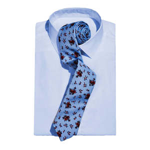 Camicia Elegante da Uomo Bar III Slim-Fit in Popeline Elasticizzato Antipiega con Design a Righe Classico Taglia XL (36X37) Prodotto ODM Casual - Product Image 1