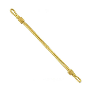 Cordon de capuchon en fil métallique OEM Vente en gros Cordon de capuchon en or Cordons de chapeau ou sangles de chapeau en mylar métallique ou lingot de soie de qualité supérieure - Product Image 6