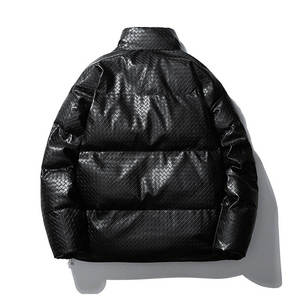 Veste à bulles pour homme, vêtements décontractés de couleur unie, streetwear, nouvelle mode, confortable, respirante, veste d'hiver pour homme, 2025 - Product Image 2