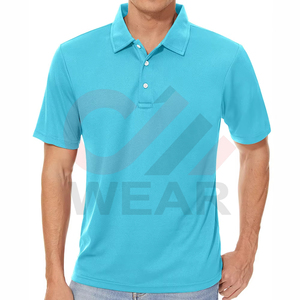 Polo personnalisé pour hommes avec impression par sublimation en différentes couleurs OMA Brand New Plain Blank T-Shirt Solid Pattern Collar - Product Image 6