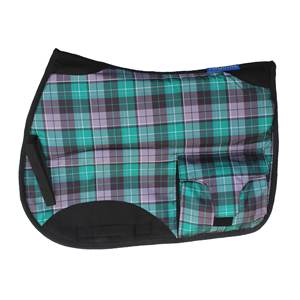 Almohadilla de cuero para silla de montar Fort Worth Sports OEM, con logo personalizado, clásica, rellena de espuma, de color sólido, acolchada, para competición de doma. - Product Image 3