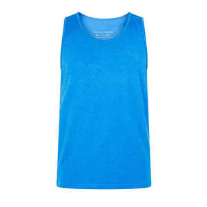 Débardeurs de sport pour hommes décontractés OEM, singlet respirant, vêtements de sport en coton personnalisés pour la musculation et le fitness - Product Image 2