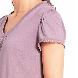 Summer Wear Outdoor Use Women T Shirts Easy Wear Soft Fabric Women T Shirts Best Selling Women T Shirt - Product Image 6