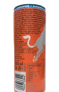 Proveedor Confiable de Bebida Energética Red Bull Sin Azúcar Sabor Naranja 250ml, Venta al Por Mayor B2B - Product Image 5