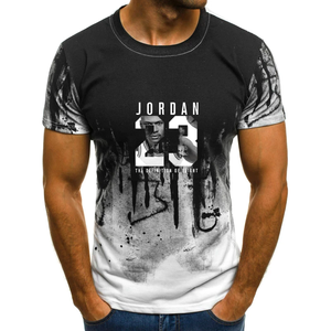 Camiseta personalizada de algodón puro para hombre, camisa Unisex de Color sólido, venta al por mayor, logo personalizado, camisetas de gran tamaño - Product Image 3