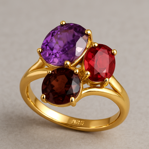 Plata de Ley 925 Parejas Anillo Apertura Moda femenina Anillo simple Joyería femenina Bizuteria - Product Image 2