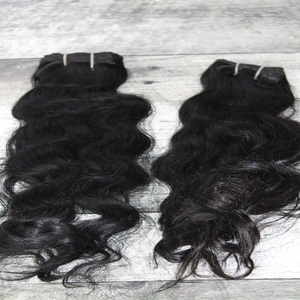 Wholesale Vendor 100% Cuticle Aligned Virgin Raw Indian Hair Human Long Mink Straight <b>Curly</b> Wave Wefted Bundles <b>Extensions</b> - Product Image 1