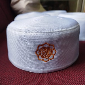 NOUVEAU CHAUD VENTE MALAISIEN BATEAU CAP PALMIER, KABAA SWORD PERSONNALISER LOGO KOPIAH ROUGE BLANC VERT GRIS BLEU NOIR pour BANGLADESH - Product Image 3