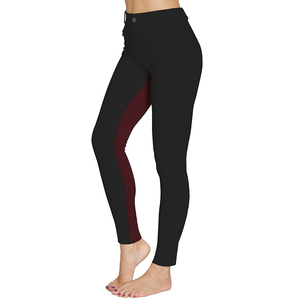 Pantalón de Equitación Pantalones de Equitación de Cintura Alta para Mujer Asiento Completo Parche de Rodilla Invierno Impermeable Compresión - Product Image 4