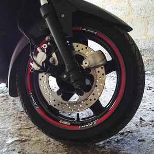 Strisce Adesive Personalizzate per Decorazione Cerchioni Scooter YAMAHA X MAX 125-250-300 - Product Image 1