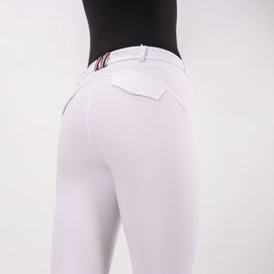 Culotte d'équitation personnalisée haute performance vêtements équestres vêtements de sport pantalons collants culotte d'équitation extensible en gros - Product Image 4