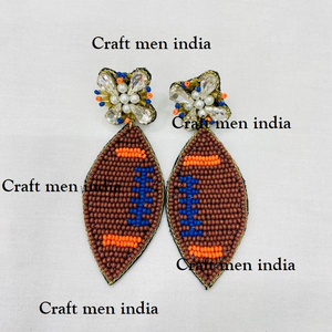 2025 dernières boucles d'oreilles perlées à la main à la mode goujon de gland de Style classique pour les filles pour les fêtes et les anniversaires - Product Image 2