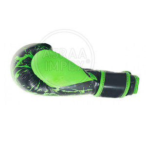 Guantes de boxeo de buena calidad Guantes de boxeo con logotipo personalizado Guantes de boxeo de material de cuero resistente - Product Image 4