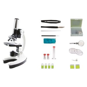 Kit de Microscopio Didáctico de 28 Piezas en Estuche Negro y Plateado CM44120 - Product Image 2