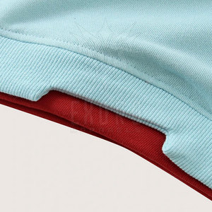 Sweat-shirts à col rond en molleton mélangé coton pour homme, hiver, écologiques, respirants, personnalisables, mode décontractée, motif uni - Product Image 6