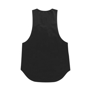 Personalizado al por mayor poliéster espacios en blanco entrenamiento de secado rápido equipado gimnasio deportes tanques Top hombres - Product Image 2