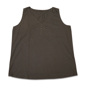 เสื้อยืดผ้าฝ้าย100% แขนกุดสำหรับผู้หญิงเสื้อผ้าเครื่องแต่งกายผู้หญิงลำลอง - Product Image 5