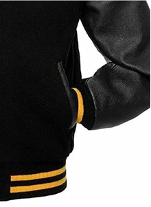 Chaqueta Varsity para Hombre 2026, Estilo Deportivo, Cálida y Cómoda, Ideal para la Universidad, Chaqueta de Béisbol Universitaria para Hombre - Product Image 4