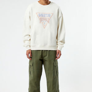 2025 nouveau Style en gros Logo personnalisé hommes hiver 100% coton sweat-shirt et short 2 pièces ensembles sportif écologique - Product Image 3