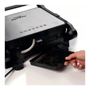 Ariete 2000W METALGRILL Parrilla Eléctrica 3 en 1 Plateada y Negra Modelo 00C193400AR0 - Product Image 3