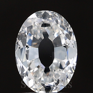 IGI para GIA certificado 6-7mm laboratorio sintético crecido alfabeto Diamante Suelto DEF VVS VS1 HPHT CVD O forma joyería letra O - Product Image 1