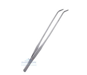 Pince à épiler incurvée longue pour Aquarium Aquascaping Base d'instrument chirurgical alimenté manuellement - Product Image 2