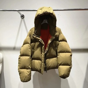 Chaqueta Acolchada de Plumas de Pato Blanco Estilo Coreano para Mujer, con Bloques de Color, Corta, a Prueba de Frío, Larga, para Invierno - Product Image 4