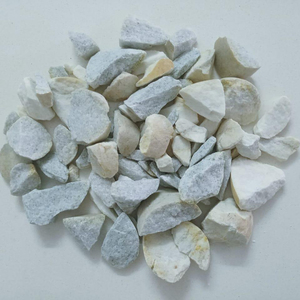 MMArt Aggloméré de roche concassée Jaspe Rouge Crème Ivoire pour aménagement paysager et revêtements de sol en terrazzo, gravier de haute qualité, garantie 5+ ans - Product Image 1