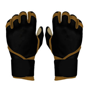 Guantes de bateo de béisbol de cuero tarado Pit genuino de calidad profesional diseño personalizado guantes de bateo de buena calidad - Product Image 6