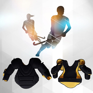 ชุดเกราะป้องกันผู้รักษาประตูฮอกกี้น้ำแข็งแบบกำหนดเอง อุปกรณ์ป้องกันระดับมืออาชีพสำหรับเยาวชนและผู้ใหญ่ แผ่นรองไหล่และหน้าอกสำหรับผู้รักษาประตูฮอกกี้สนาม - Product Image 5