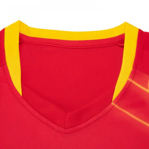 Dernière mode prix de gros vêtements de sport col rond uniforme de tennis maillot de badminton et ensemble short - Product Image 3