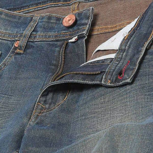 Personalizado Gingtto ICO de alta calidad, pantalones vaqueros rectos personalizados, pantalones vaqueros ajustados de alta elasticidad para hombres - Product Image 5