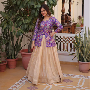 Lehenga Choli pour mariage, événements, prix de gros, vêtements traditionnels indiens et pakistanais, matériaux recyclés, sans plis, élégant - Product Image 1
