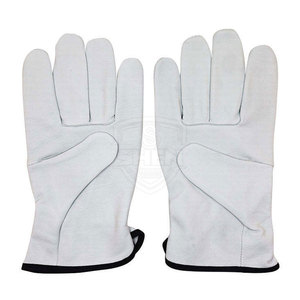 Guantes de Seguridad de Cuero de Venta Directa de Fábrica, Guantes de Seguridad de Cuero Transpirables para Protección de Manos, Venta en Línea - Product Image 3