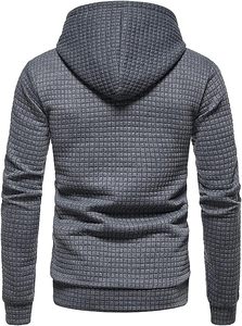 เสื้อฮู้ดผู้ชายสีพื้นมีกระเป๋าข้าง - Product Image 6