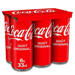 可口可乐与糖罐320毫升x 24罐纸箱包装可口可乐软饮料在网上以低廉的工厂价格出售