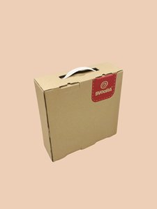 Caja de cartón de papel con forma personalizada al por mayor con mango de revestimiento de plástico tipo telescopio MOQ bajo envío doméstico desde Vietnam - Product Image 6