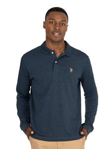 100% polos personnalisés pour hommes en coton biologique avec logo brodé T-shirt d'été en piqué doux de haute qualité respirant tenue décontracté - Product Image 2