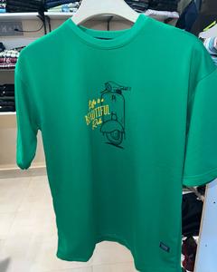 Vente chaude unisexe 100% coton poids lourd éponge française imprimé personnalisé surdimensionné col rond T-shirts hommes T-Shirts - Product Image 2