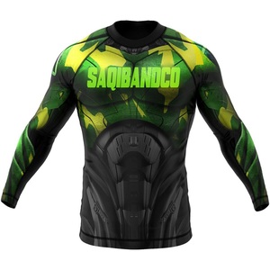 เสื้อยืดรัดรูปกีฬาแขนยาวสำหรับผู้ชายเสื้อแรชการ์ด - Product Image 4