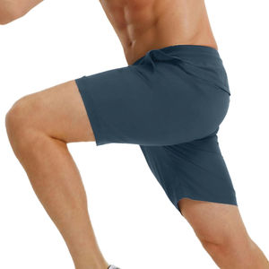 Shorts de sport pour hommes de qualité supérieure avec couleur personnalisée Shorts de compression de sport respirants Shorts de sport pour hommes avec cordon de serrage - Product Image 3