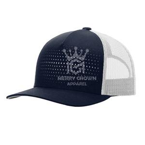 หมวกทรัคเกอร์ตาข่ายคอตตอนแบบ100% สามารถปรับแต่งได้สไตล์ลำลองสำหรับชายหาดและการเดินทางใช้งานกลางแจ้งดีไซน์ไม่เหมือนใครผลิตจากปากีสถาน - Product Image 3