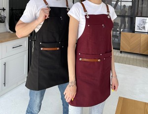 Delantal de lona ajustable con bolsillos para artista y pintura para adultos, 2017 - Product Image 1