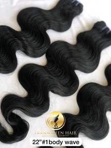 ผมต่อแบบ Remy ผมต่อจากอินเดียช่อผมแท้ขนาด22นิ้วช่อผมต่อจากอินเดีย - Product Image 4