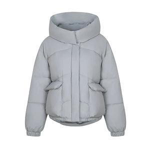 Lightweight insulated puffer <b>jacket</b> for daily outdoor winter use with warm <b>padding</b> and wind resistant fabric - Product Image 5