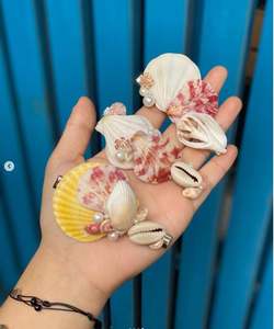 Starfish Shell Hair Sticks Pearl Clip para mujeres Regalo de cumpleaños Regalo del Día de la madre - Product Image 3